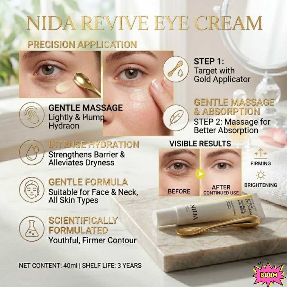 NIDA Retinol Peptide Eye Cream - огляд і ціна Skincare Retinol