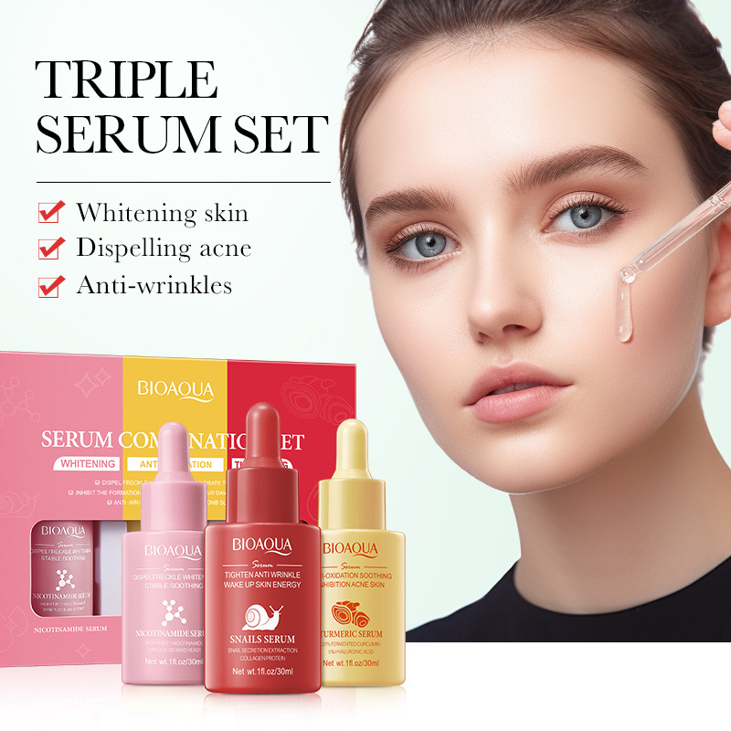 3pcs/set BIOAQUA Vitamin C Ret - огляд і ціна Skincare Retinol