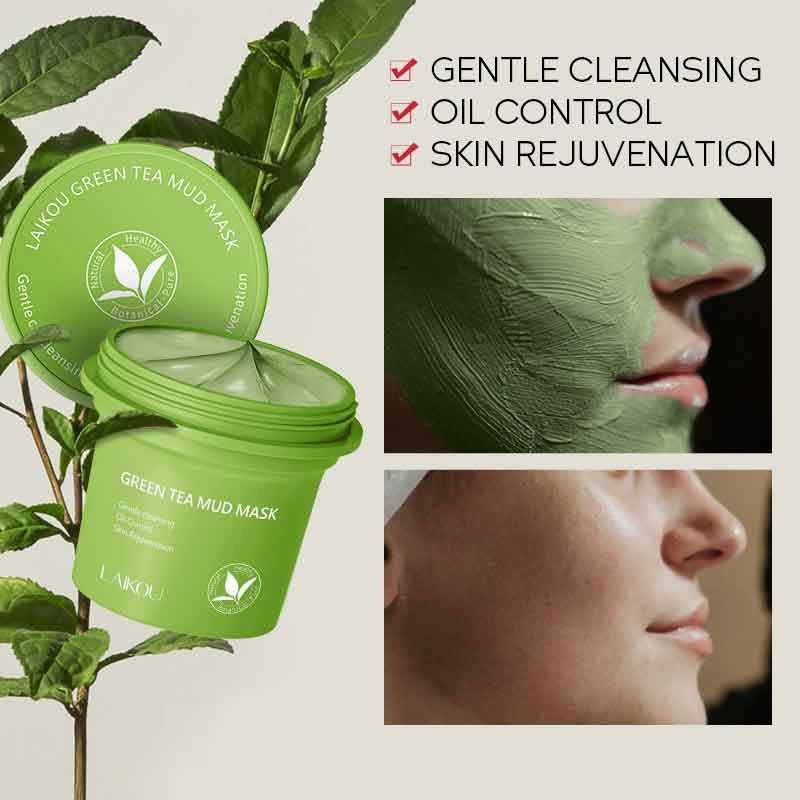 Green Tea Mud Mask Cleansing M - огляд і ціна Mud Mask Kaolin