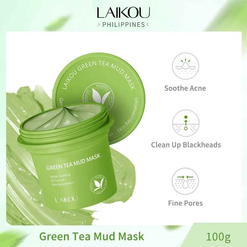 Green Tea Mud Mask Cleansing M - огляд і ціна Mud Mask Kaolin
