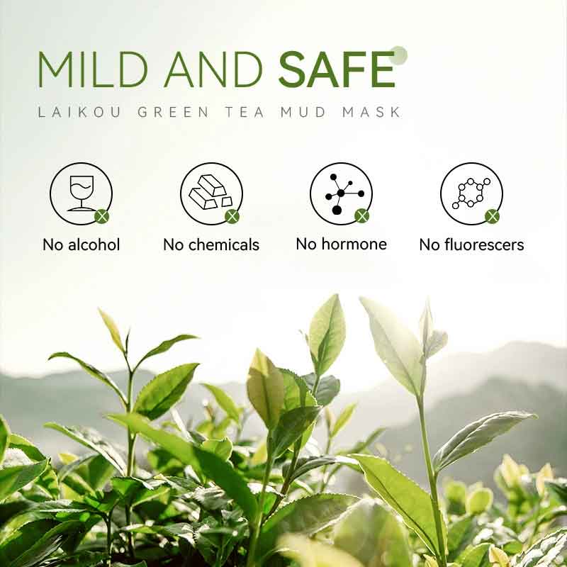Green Tea Mud Mask Cleansing M - огляд і ціна Mud Mask Kaolin