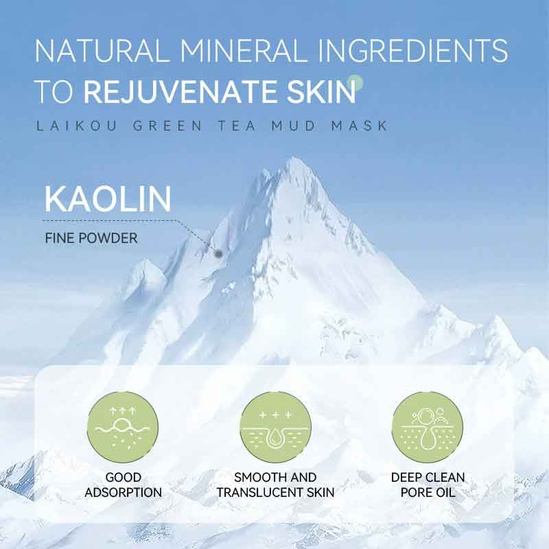 Green Tea Mud Mask Cleansing M - огляд і ціна Mud Mask Kaolin