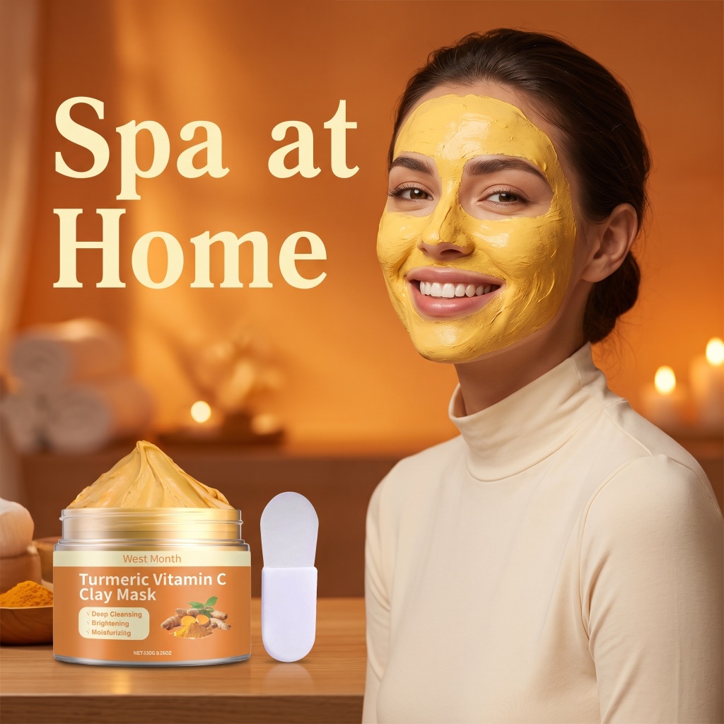 Turmeric Vitamin C Clay Mask B - огляд і ціна Mud Mask Kaolin
