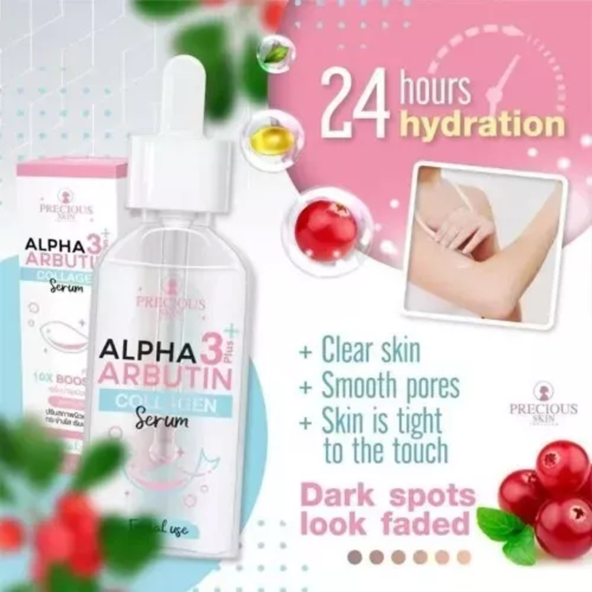 Alpha Arbutin 3 Plus Collagen  - огляд і ціна Alpha Arbutin Serum