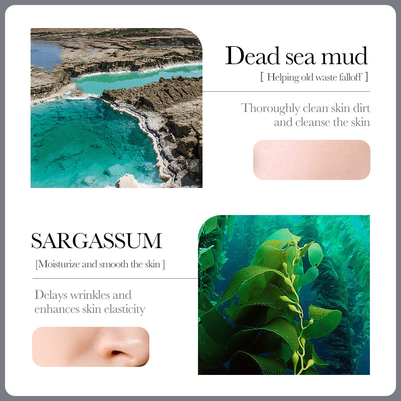 10pcs Dead Sea Mud Whitening M - огляд і ціна Mud Mask Kaolin