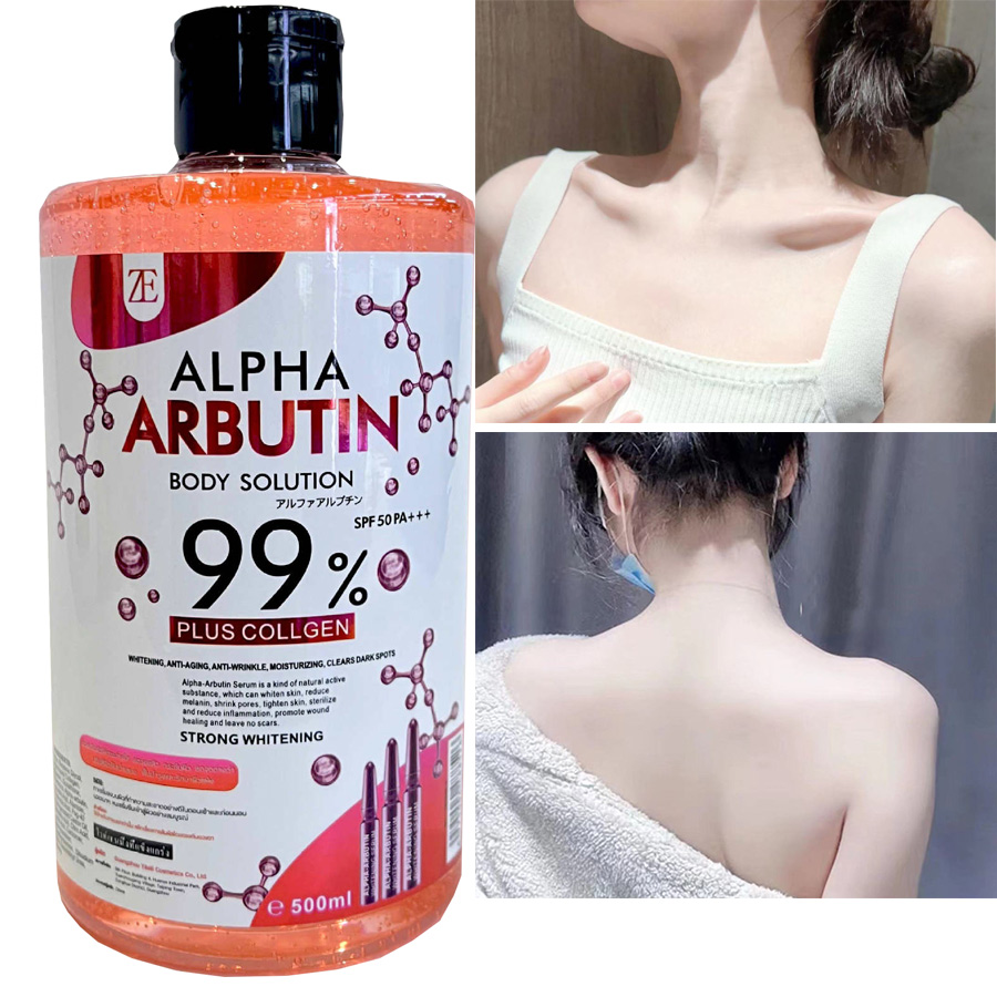 500ml Skin Whitening Face Seru - огляд і ціна Alpha Arbutin Serum