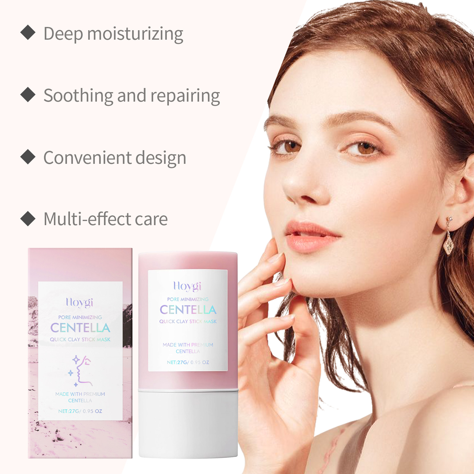Centella Clay Stick Mask Facia - огляд і ціна Mud Mask Kaolin