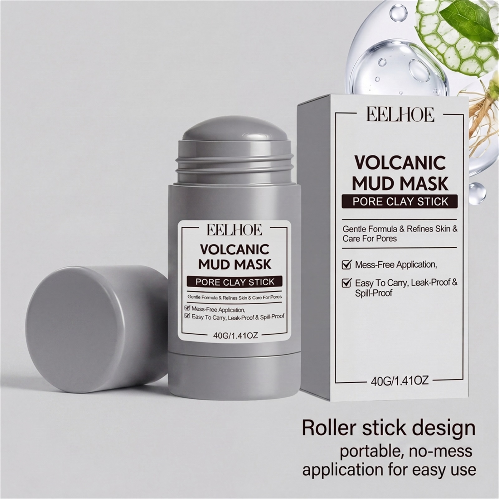 Volcanic Mud Mask Stick Deeply - огляд і ціна Mud Mask Kaolin